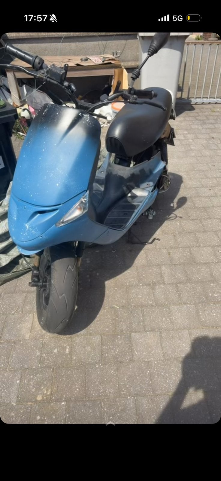 Peugeot buxy te koop kan ook ruilen, Fietsen en Brommers, Ophalen, Zo goed als nieuw