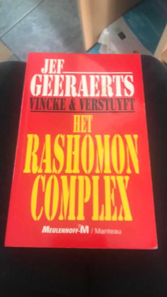 Het rashomon Jef Geeraerts, Boeken, Ophalen of Verzenden, Zo goed als nieuw