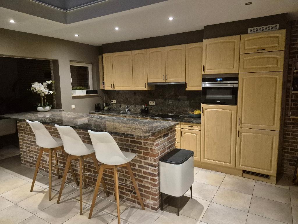Keuken, Huis en Inrichting, Ophalen, Gebruikt, Graniet of Steen, Enkelwandige keuken