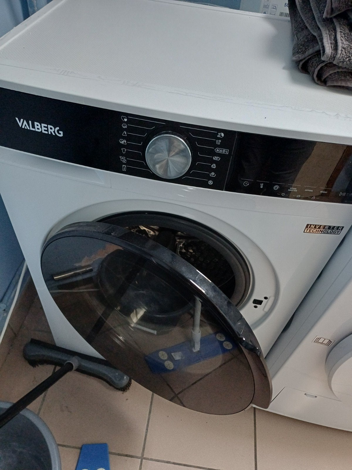 lessiveuse et sèche-linge Valberg, Enlèvement