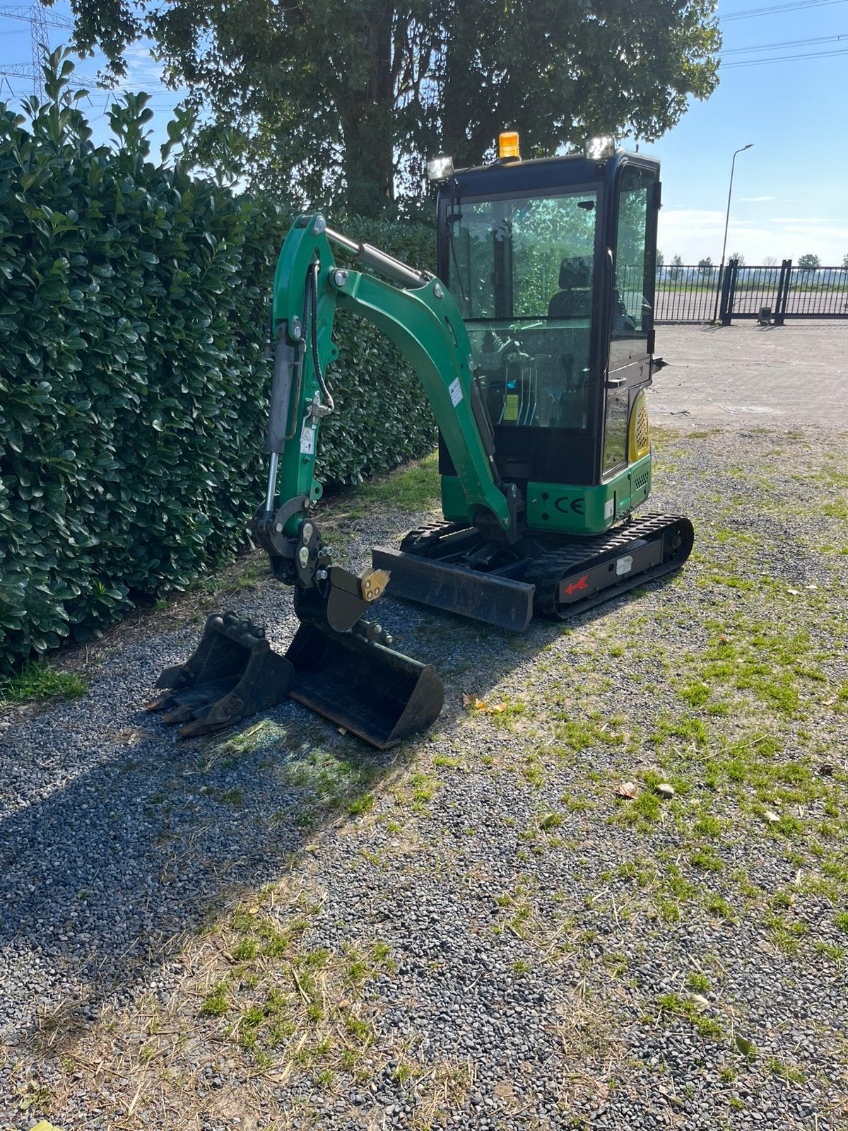 Mini-pelle de démonstration 1,6 tonne, Articles professionnels, Enlèvement ou Envoi