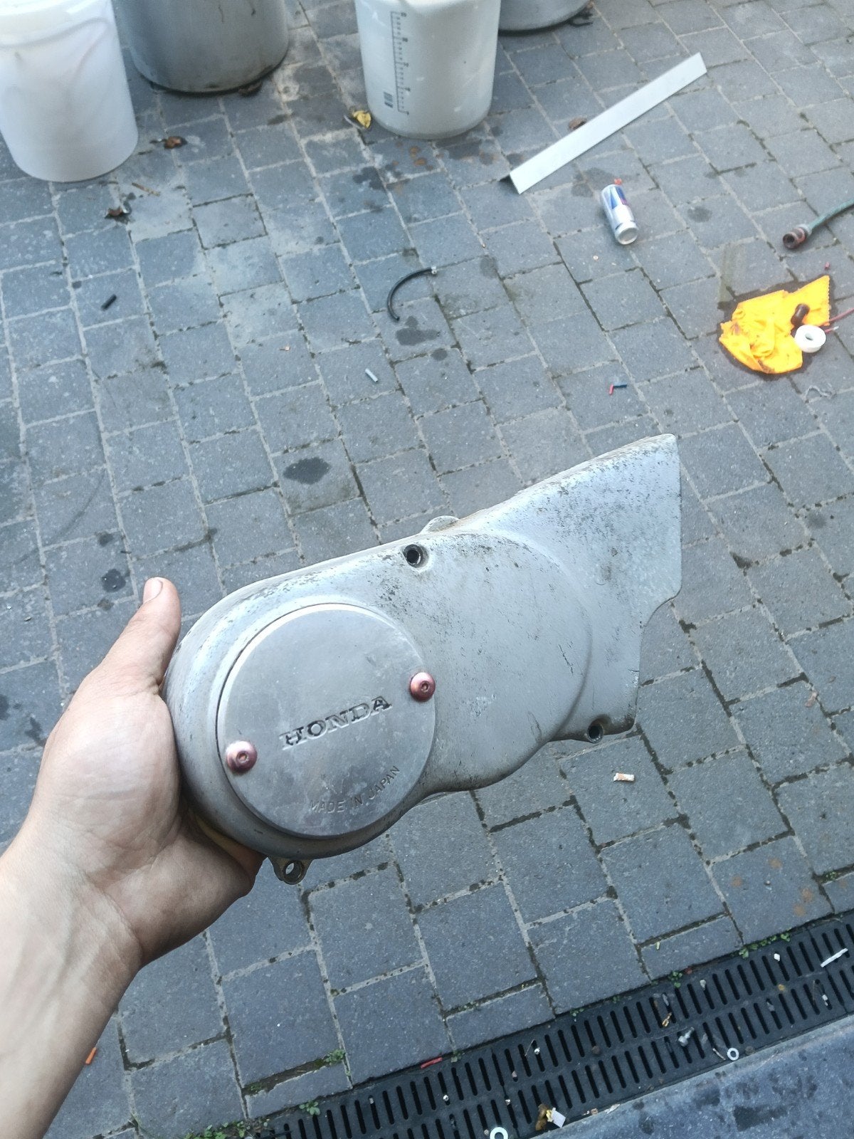 6v honda chaly vliegwiel deksel, Enlèvement ou Envoi