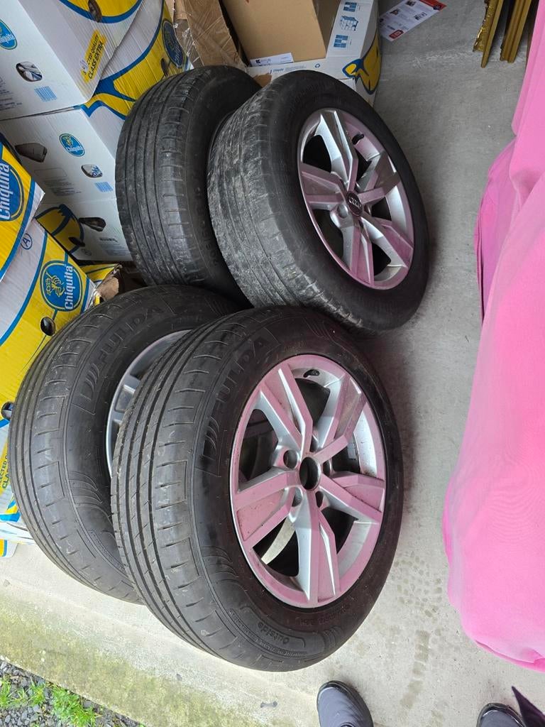 5x112 r16 velgen Audi A4 205 60 16 A4 ET35 Skoda Seat, Auto-onderdelen, Banden en Velgen, Ophalen, Velg(en)