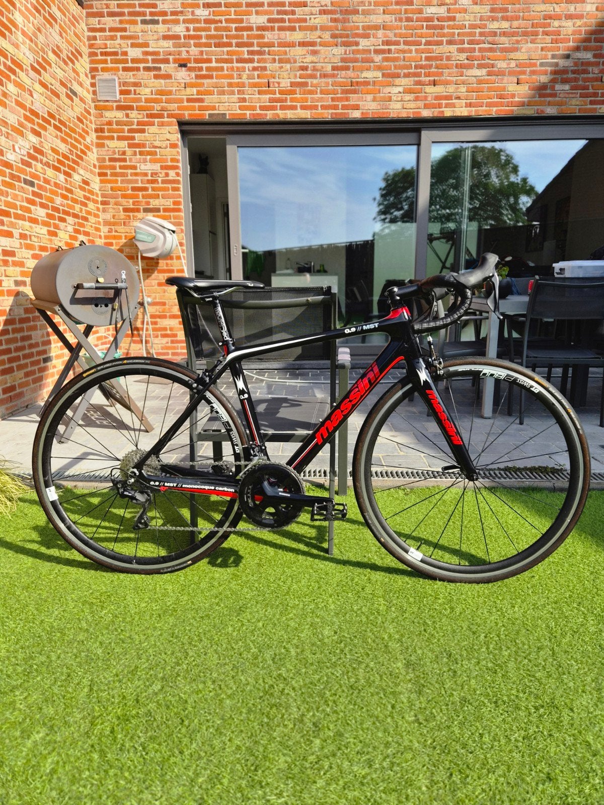 Carbon koersfiets maat 48 – Shimano 105, Fietsen en Brommers, Ophalen