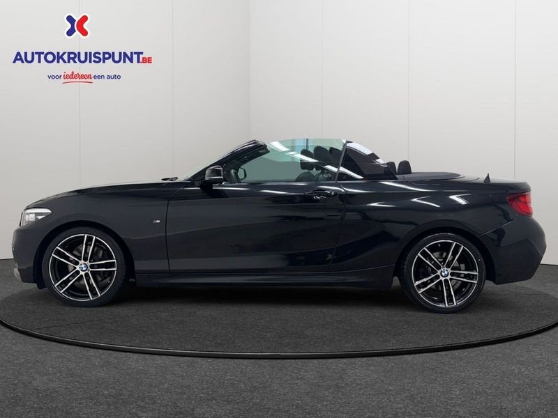 BMW Série 2 220i AUT, Autos, BMW, 135 kW, Cabriolet, Noir, 2 portes