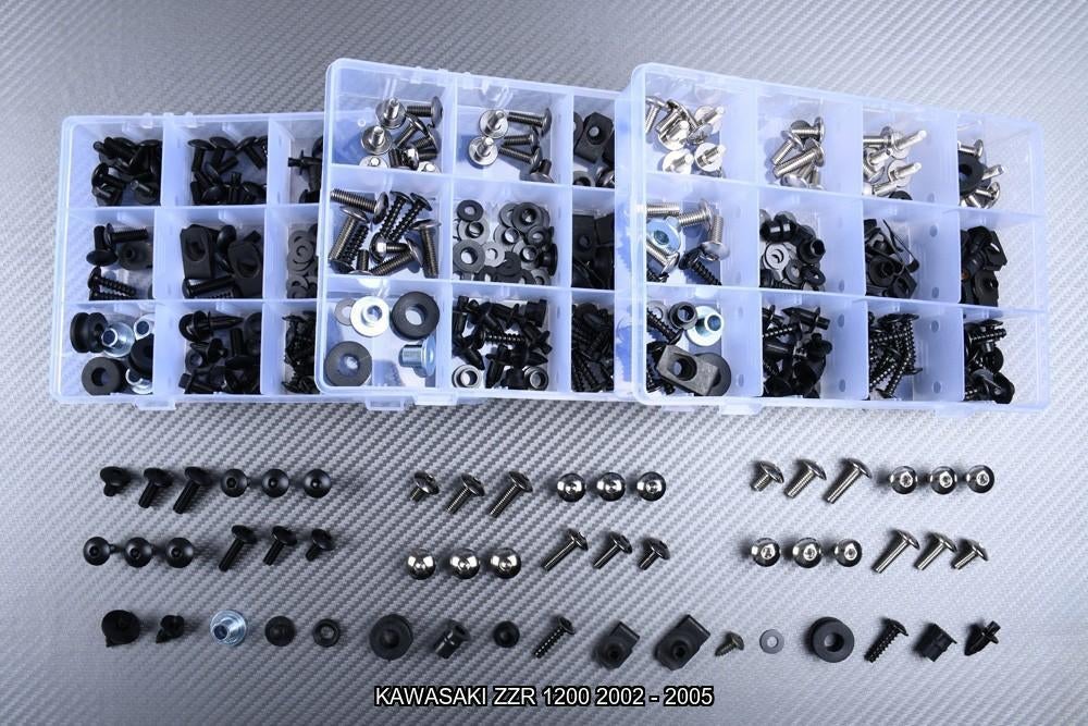 Kit visserie spécifique pour KAWASAKI ZZR 1200 2002 - 2005, Enlèvement ou Envoi, Neuf