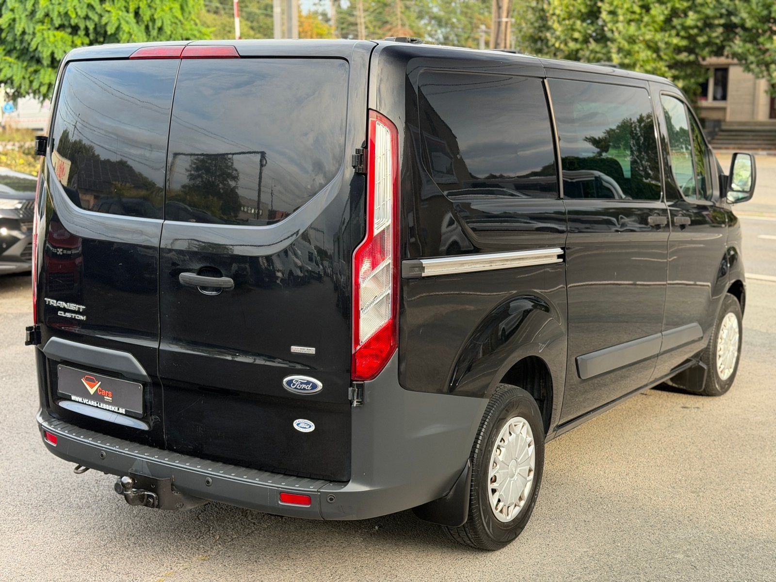Ford transit custom dubbele cabine navi airco+ garantie, Bluetooth, Euro 5, Bedrijf, Ford