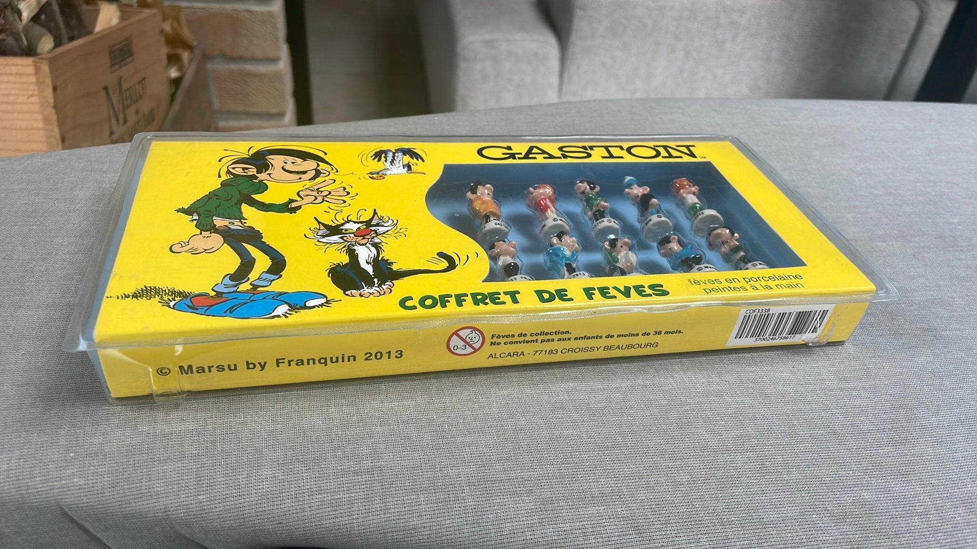 Set feves Gaston Lagaffe franquin maart 2013, Verzamelen, Ophalen of Verzenden, Nieuw, Overige typen