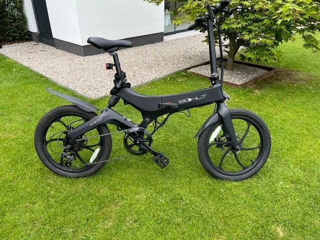 electrische plooifiets, Fietsen en Brommers, Fietsen | Vouwfietsen, Totaal opvouwbaar, Schijfrem, Versnellingen, Ophalen