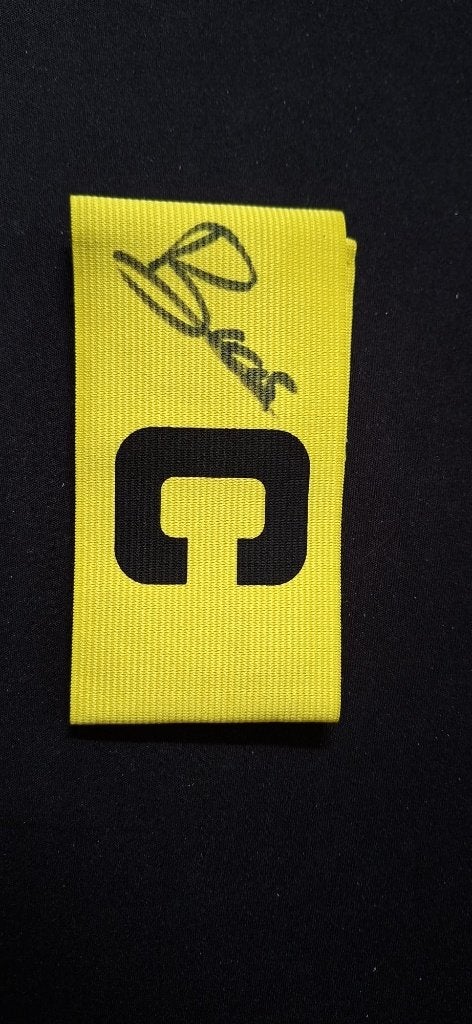 Aanvoerdersband met handtekening; Youri Baas # Ajax, Verzamelen, Verzenden, Nieuw, Shirt