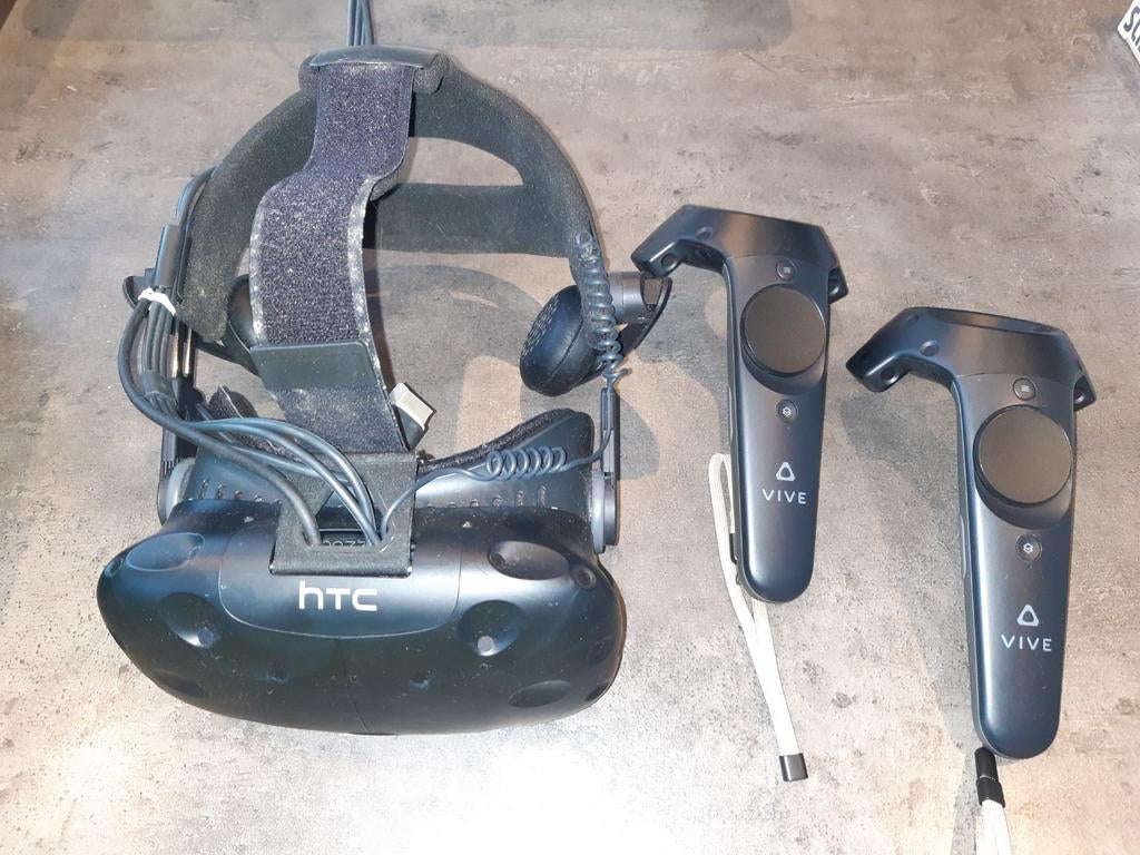 Lunettes de réalité virtuelle avec casque HTV Vive, Consoles de jeu & Jeux vidéo, Virtual Reality, Enlèvement ou Envoi