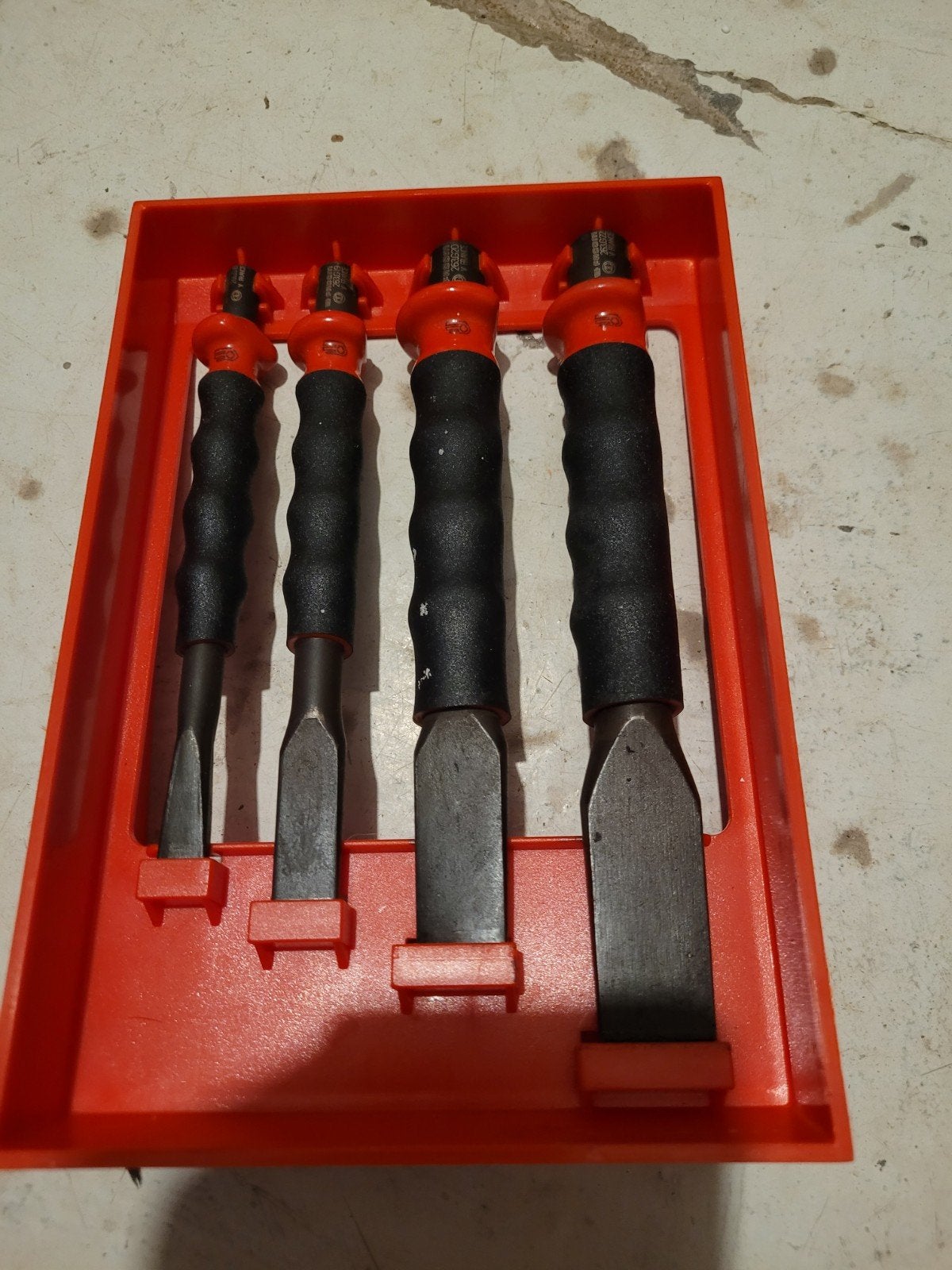 Lot burins Facom 263.G (G19 G20 G22…) – qualité pro, Autos : Divers, Outils de voiture, Enlèvement ou Envoi