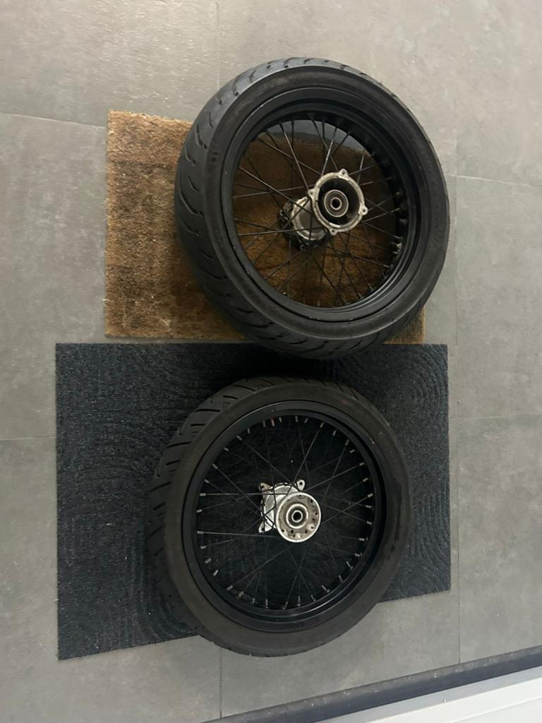 Supermotard spaakwielset voor beta rr 50 en 125, Ophalen