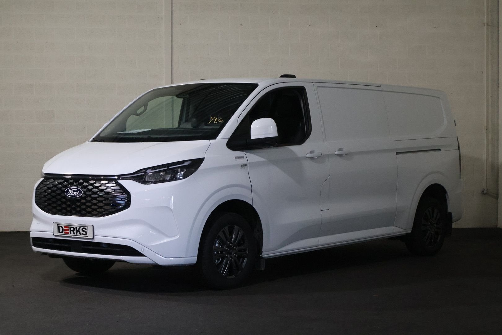 Ford E-Transit Custom L2 H1 Limited 71 kWh 218pk 2x schuifde, Auto's, Automaat, Adaptive Cruise Control, Wit, Elektrisch