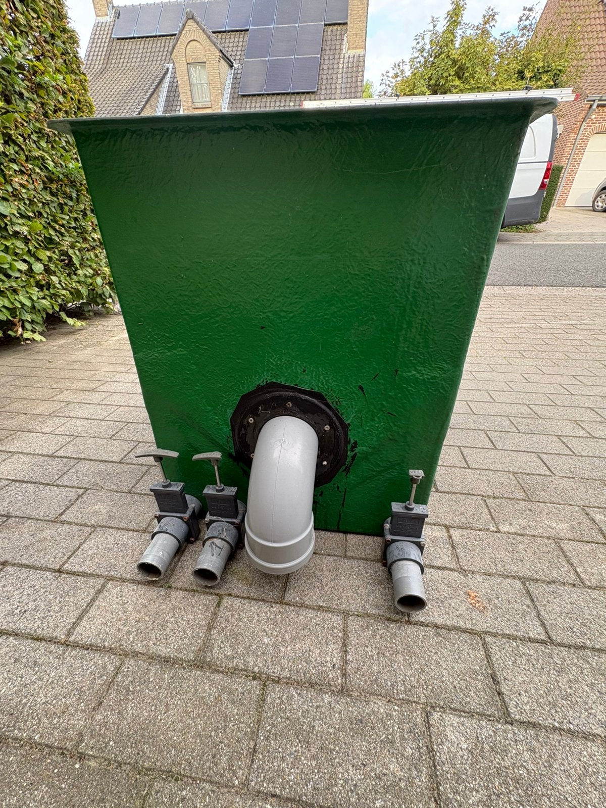 Grote meerkamer vijverfilter – 3 kamers + vortex, Ophalen, Gebruikt, Vijverfilter