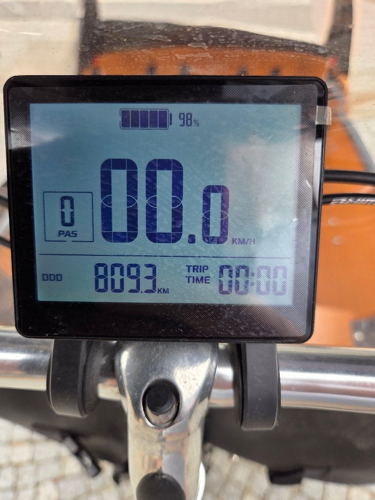 Baboe Bakfiets, Fietsen en Brommers, 3 kinderen, Zo goed als nieuw, Elektrisch, Schijfrem