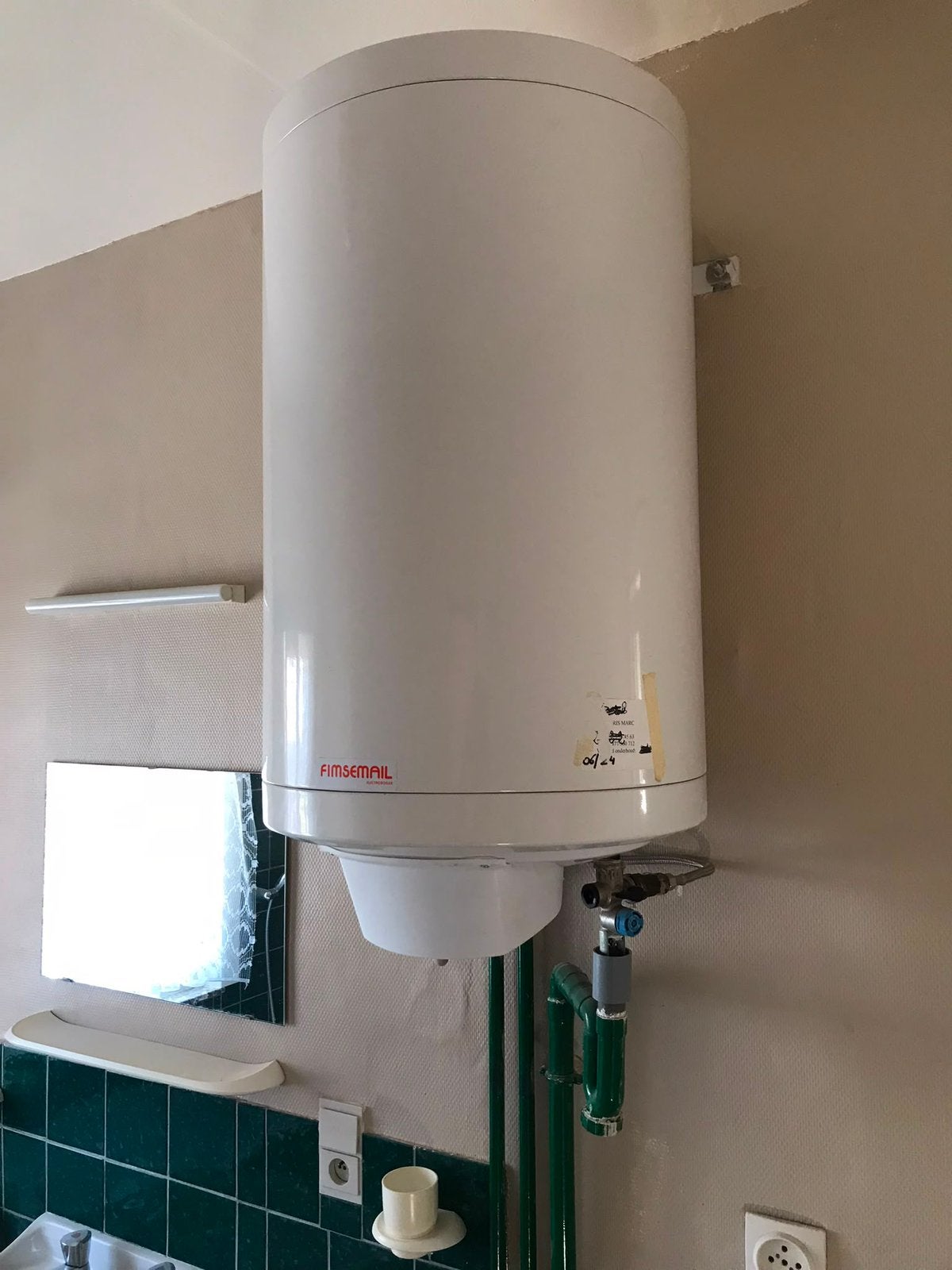 Boiler 100 ltr., Doe-het-zelf en Bouw, Ophalen, Aardgas, 100 liter of meer, Boiler