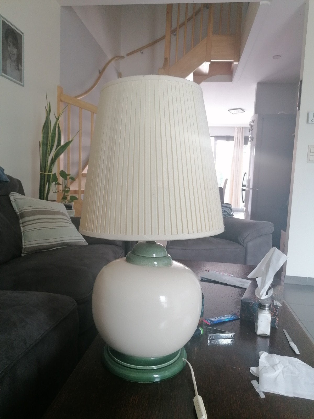 Lamp, Ophalen, Gebruikt, Keramiek, Nachtlamp