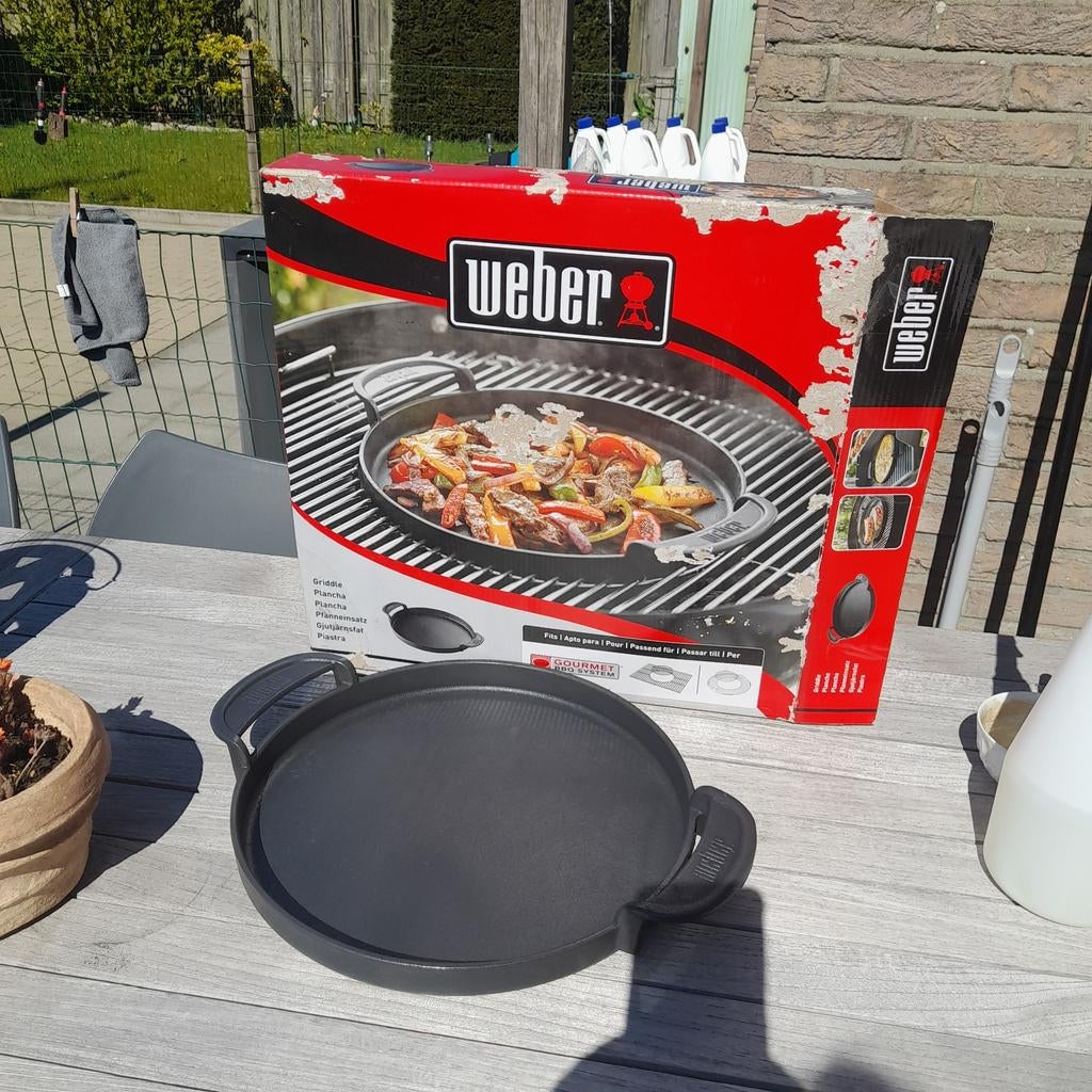 Weber bakplaat gbs, Tuin en Terras, Ophalen