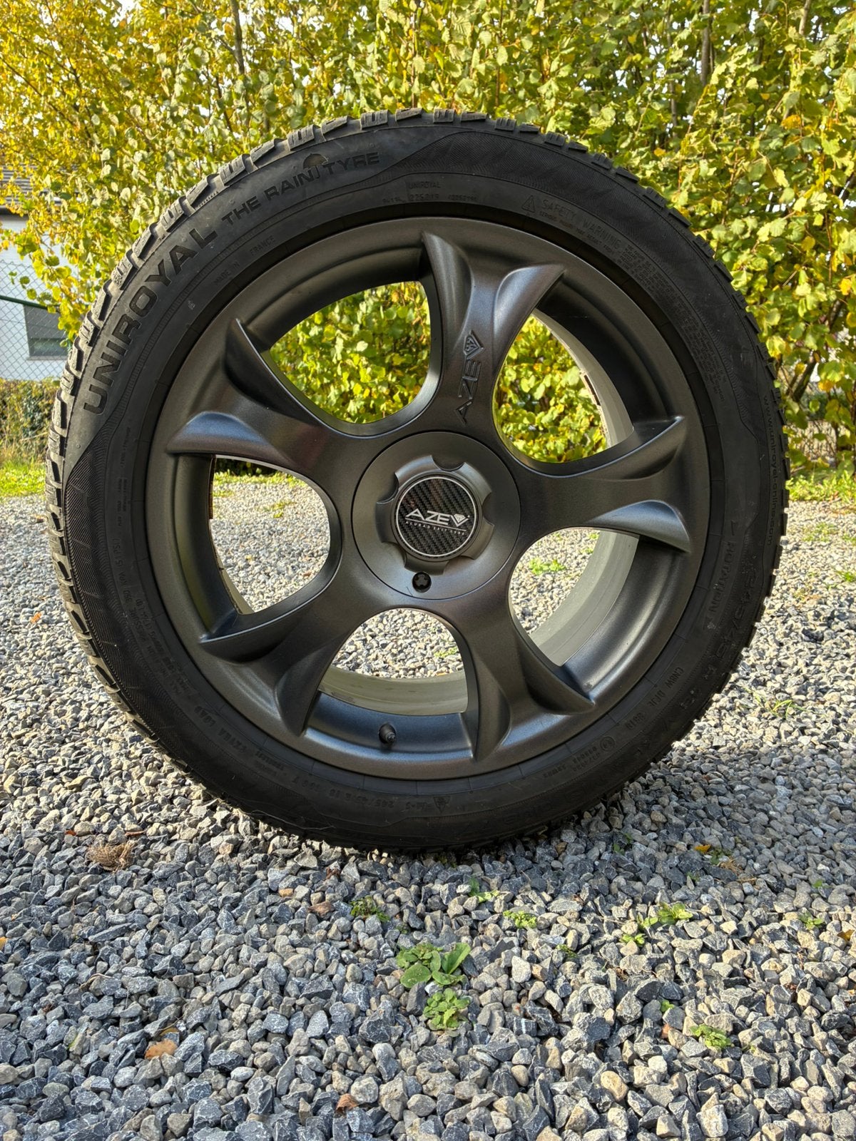Jantes AZEV 18 pouces 5x120 pneus 245/45 R18, 245 mm, Véhicule de tourisme, 18 pouces, Enlèvement