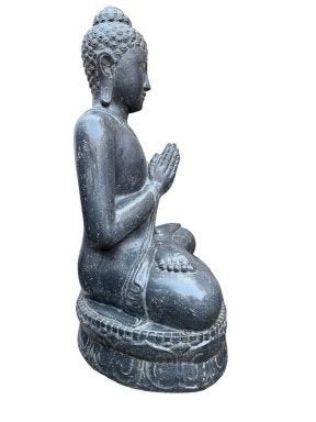 Zittende Boeddha 100 cm – Casting stone – 100 x 66 x 46cm, Neuf, 8560 Wevelgem, Enlèvement, Info@asianimport.be