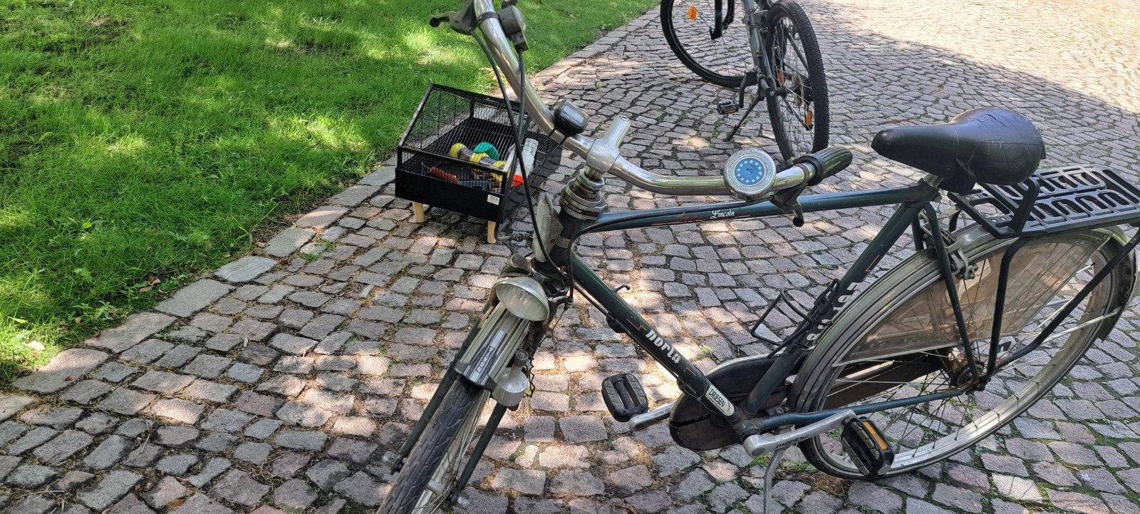 Fiets voor heren (volwassenen), Ophalen