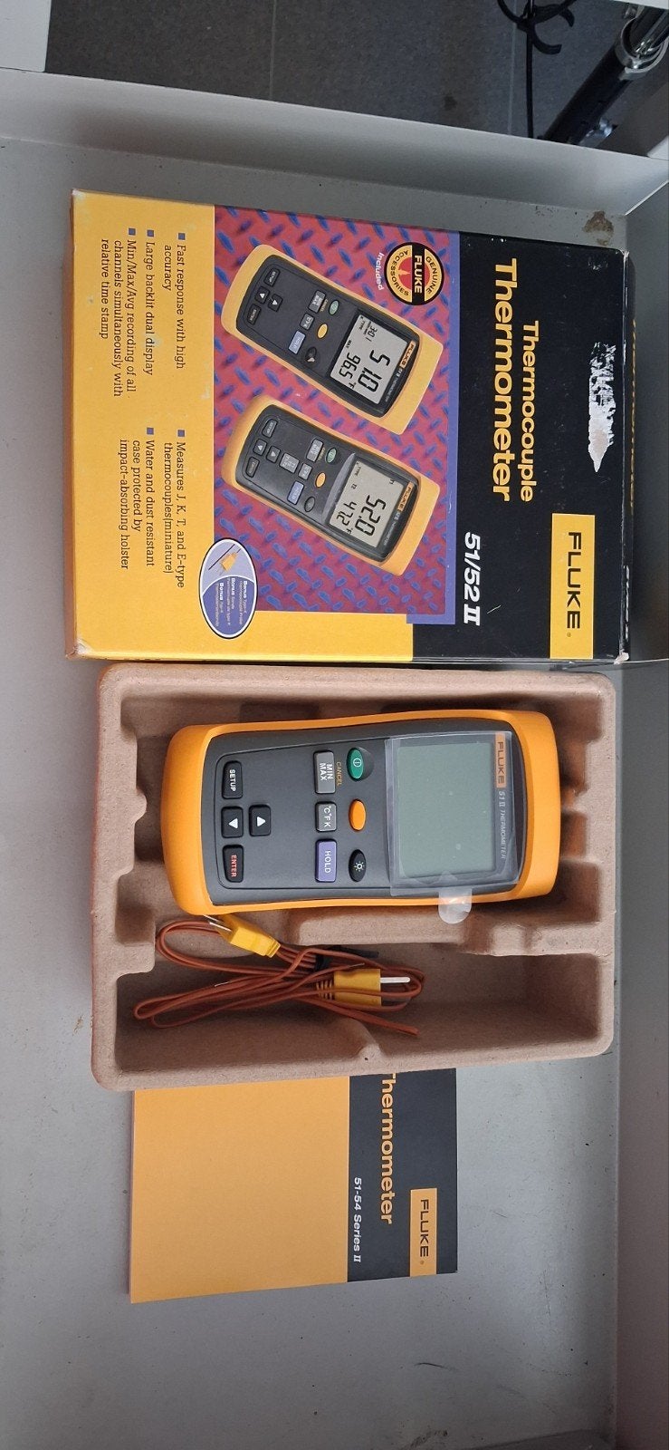Fluke thermometer, Bricolage & Construction, Instruments de mesure, Enlèvement ou Envoi