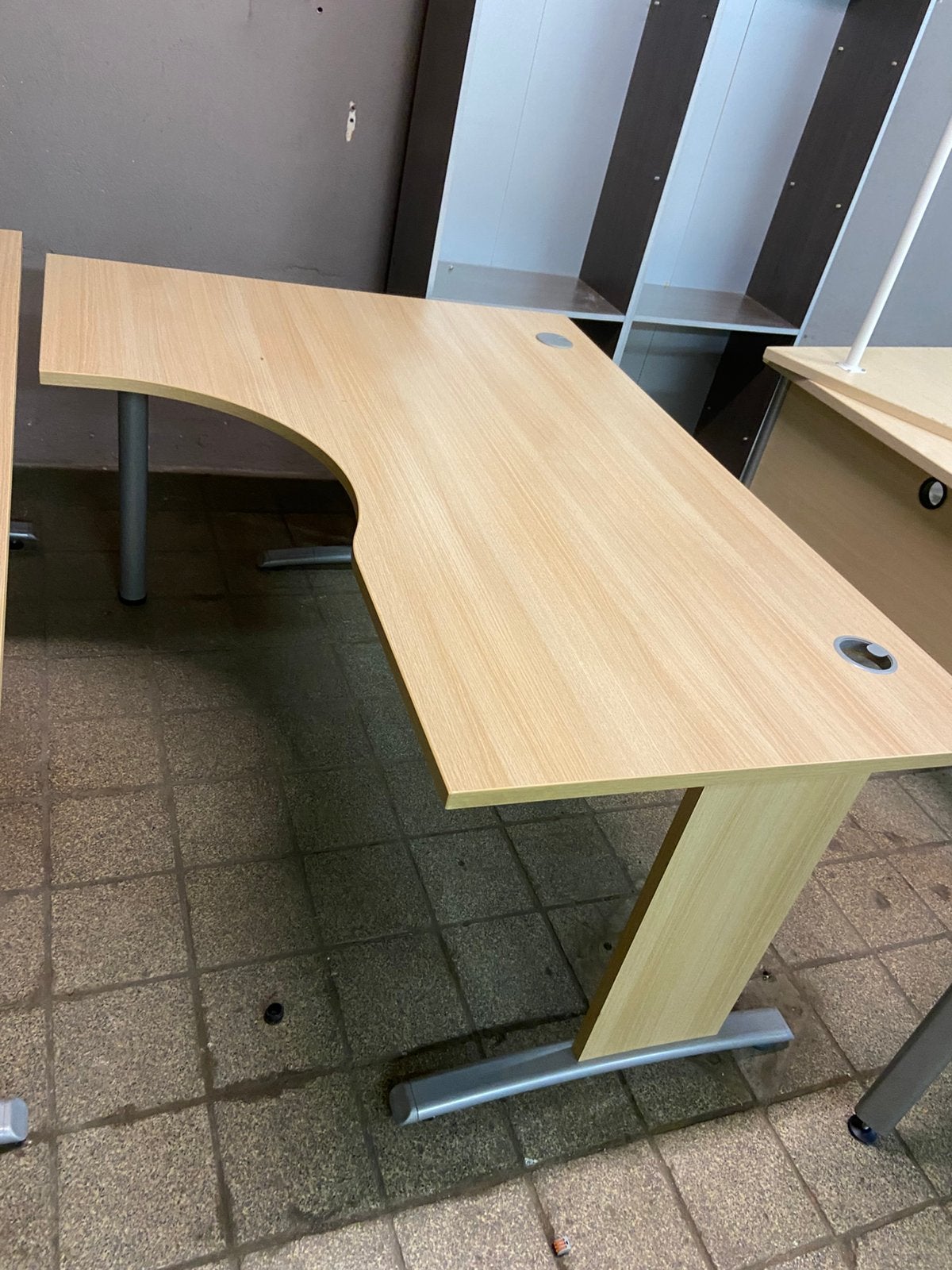 Bureau, 160 cm, Comme neuf, Brun, 125 cm