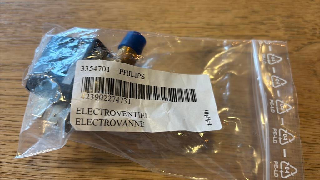 Philips Saeco electroventiel– origineel magneetventiel, Ophalen of Verzenden, Nieuw