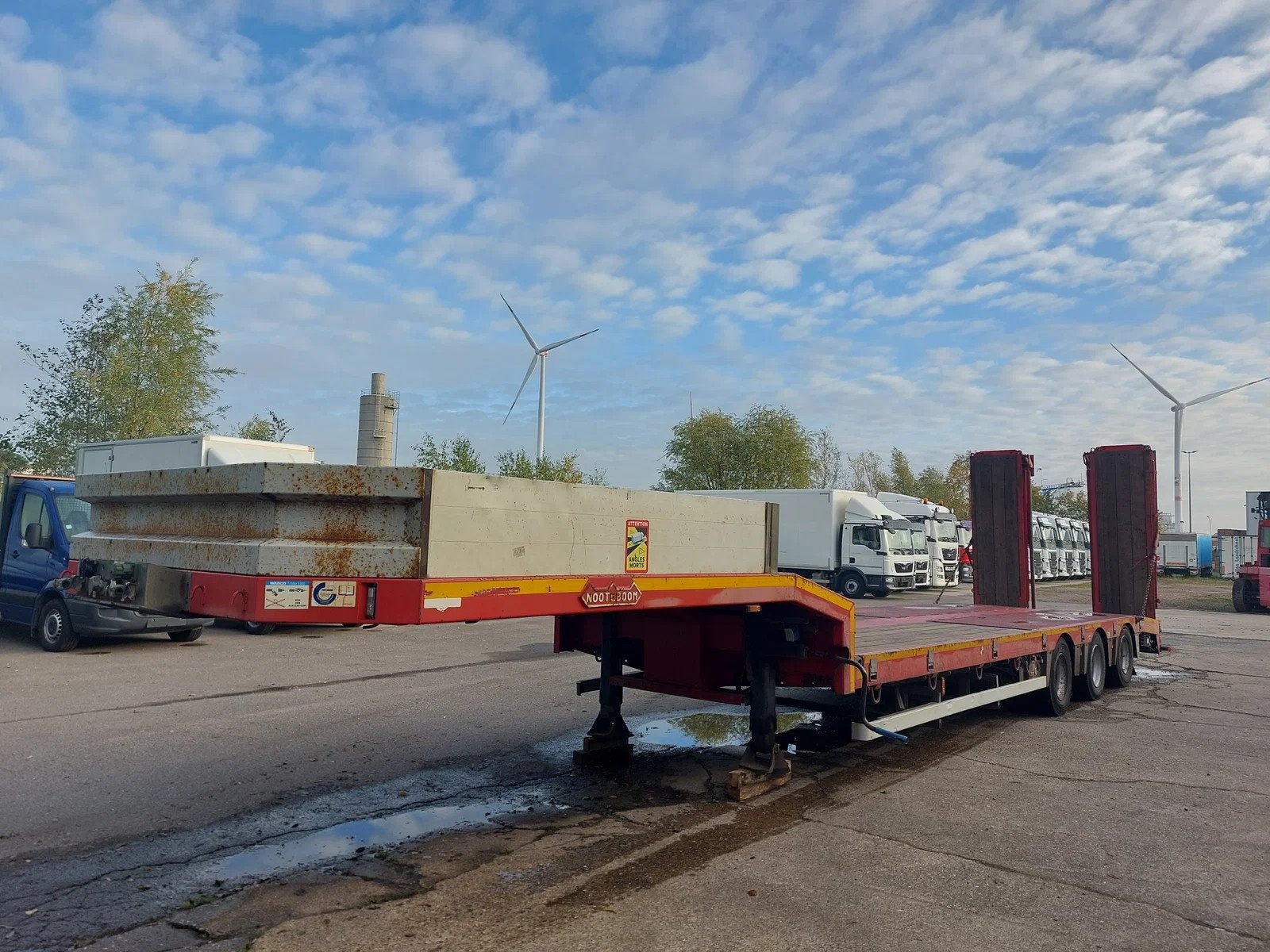 Nooteboom OSDS-48-03 (bj 2011), Overige brandstoffen, Bedrijf, Aanhangers en Opleggers, Te koop