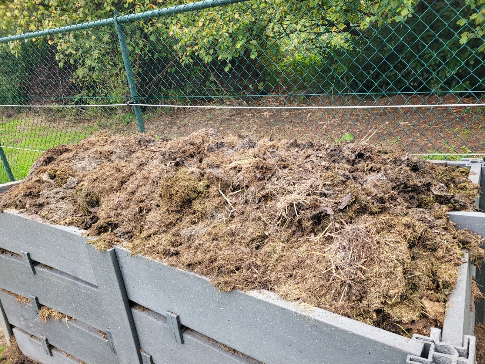 paardenmest, Tuin en Terras, Ophalen
