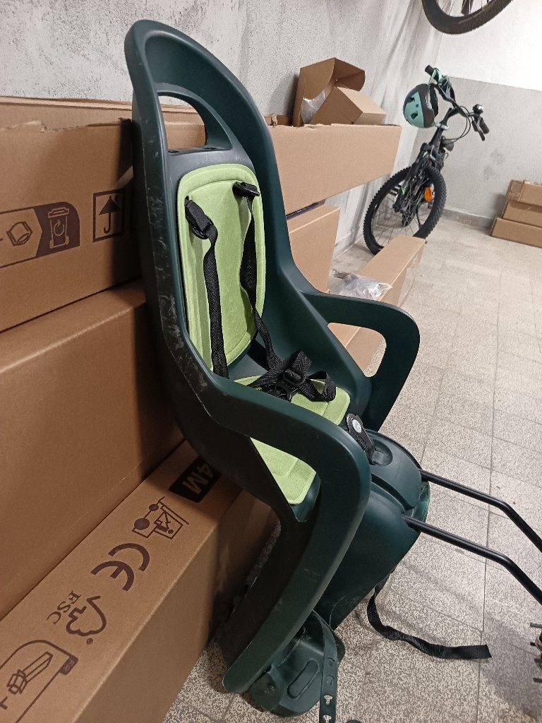 Siège de vélo, Enlèvement ou Envoi, Repose-pieds, Utilisé, Pollisport