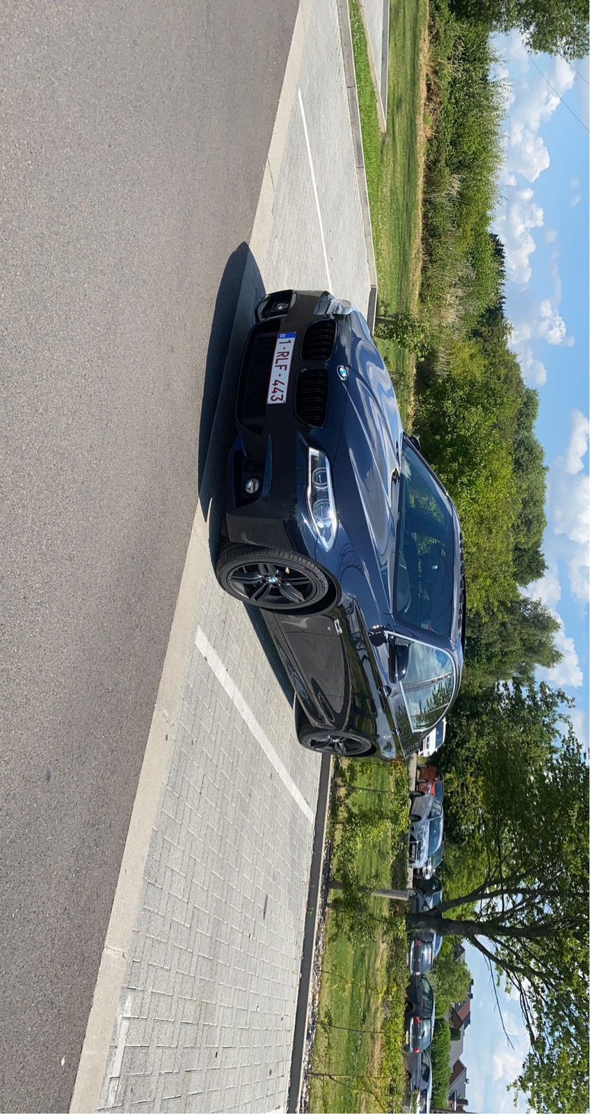 Bmw 518d pack M, Auto's, BMW, Automaat, Achterwielaandrijving, 4 cilinders, Zwart