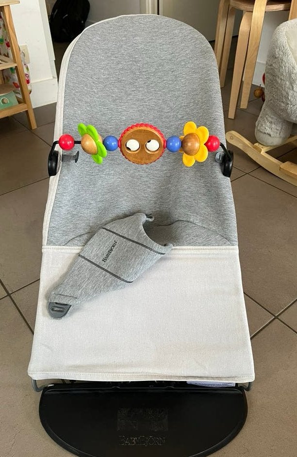 relax wipper babybjorn met speelboog, Kinderen en Baby's, Wipstoeltjes, Gebruikt, Verstelbaar, Wipstoel, Ophalen