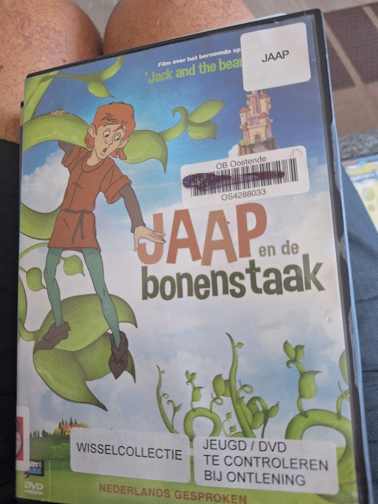 Jaap en de bonenstaak, dvd, Ophalen of Verzenden, Gebruikt