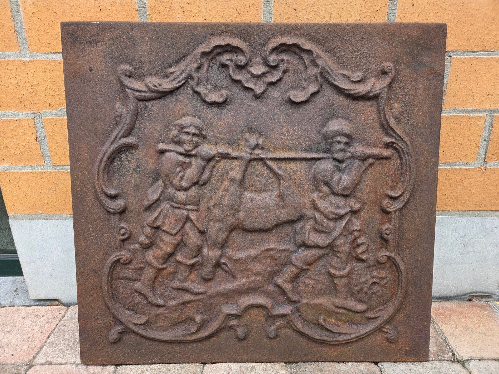 plaque de cheminée, Enlèvement