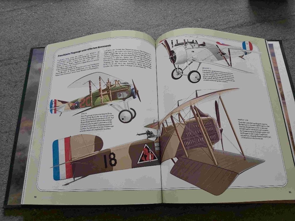 erste Wereldoorlog Luchtmacht Force Aérienne Luftwaffe 1917, Collections, Enlèvement ou Envoi, Armée de l'air, Livre ou Revue