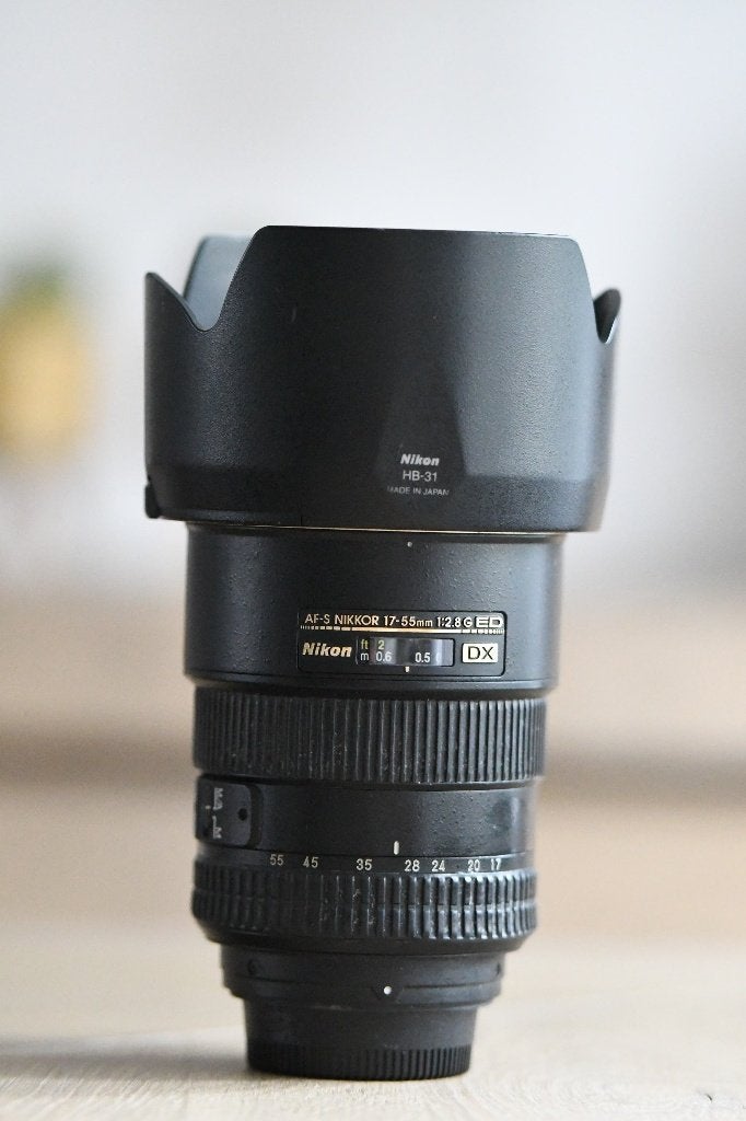 Nikon AF-S Nikkor 17-55mm 1:2.8 G ED DX, TV, Hi-fi & Vidéo, Enlèvement ou Envoi, Lentille standard, Nikon, Utilisé
