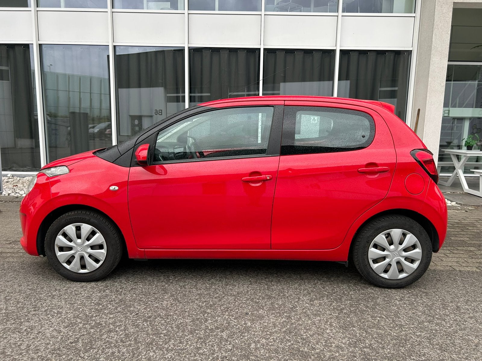 Citroen C1 1.0i / Airco / Goede staat, Autos, Citroën, Rouge, Euro 5, Achat, Entreprise