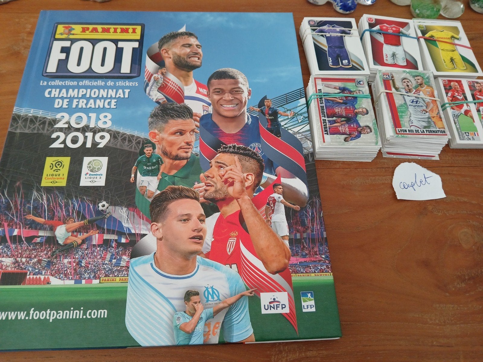 Panini foot 2018 volledig kartonnen set, Ophalen of Verzenden, Nieuw, Meerdere stickers