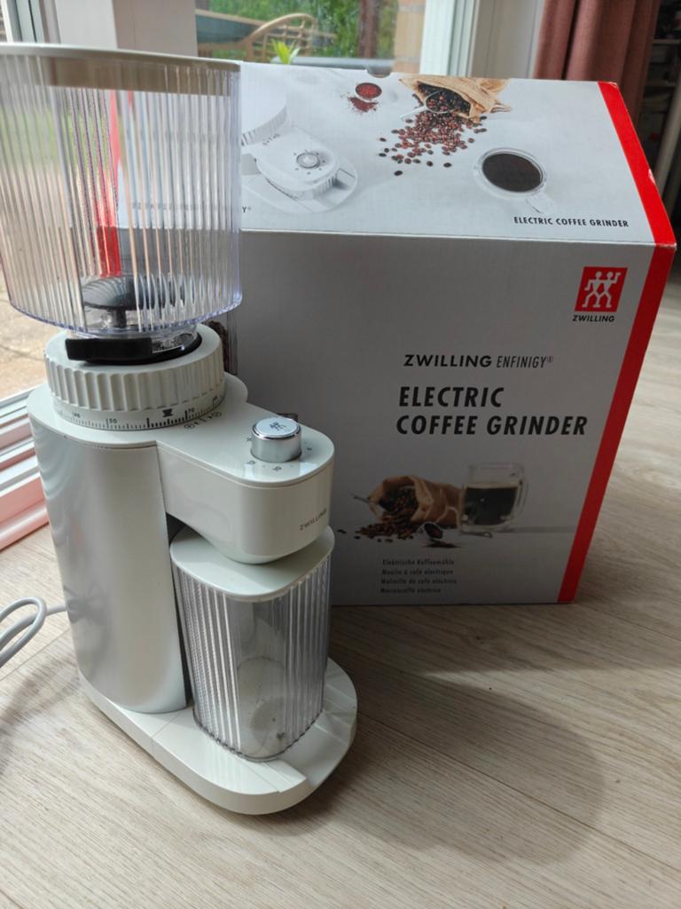 Zwilling Electric Coffee Grinder – Excellent Condition, Electroménager, Mélangeurs de cuisine, Enlèvement ou Envoi