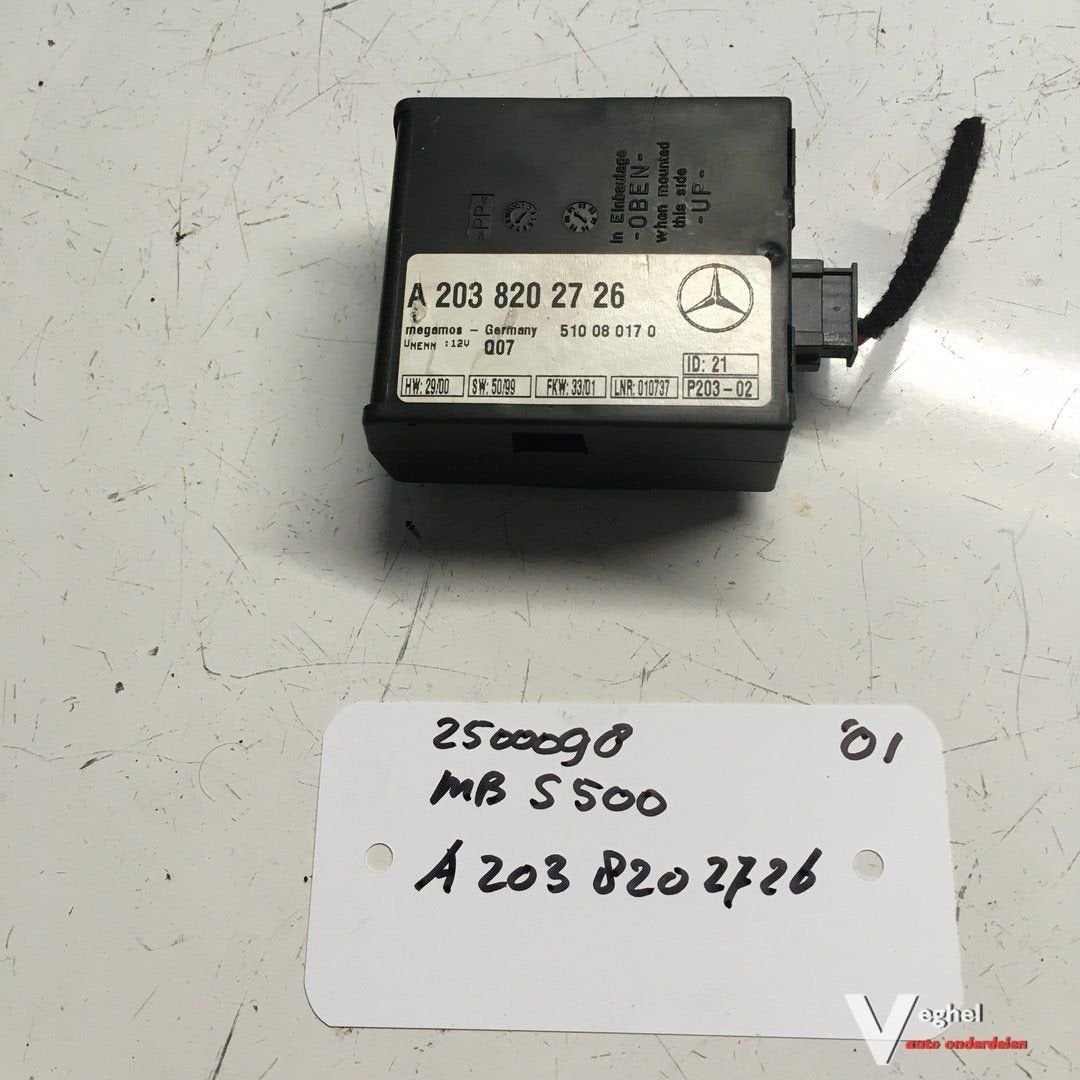 Mercedes S500 5.0 automaat 2001 25000098  Alarm Module A 203, Gebruikt, -, -, Ophalen of Verzenden
