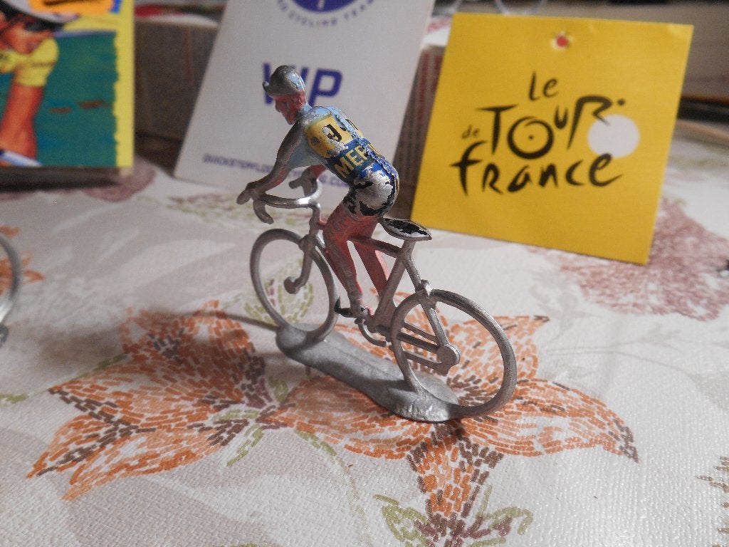 Tour de France 5 cyclistes alu, Ophalen of Verzenden, Gebruikt