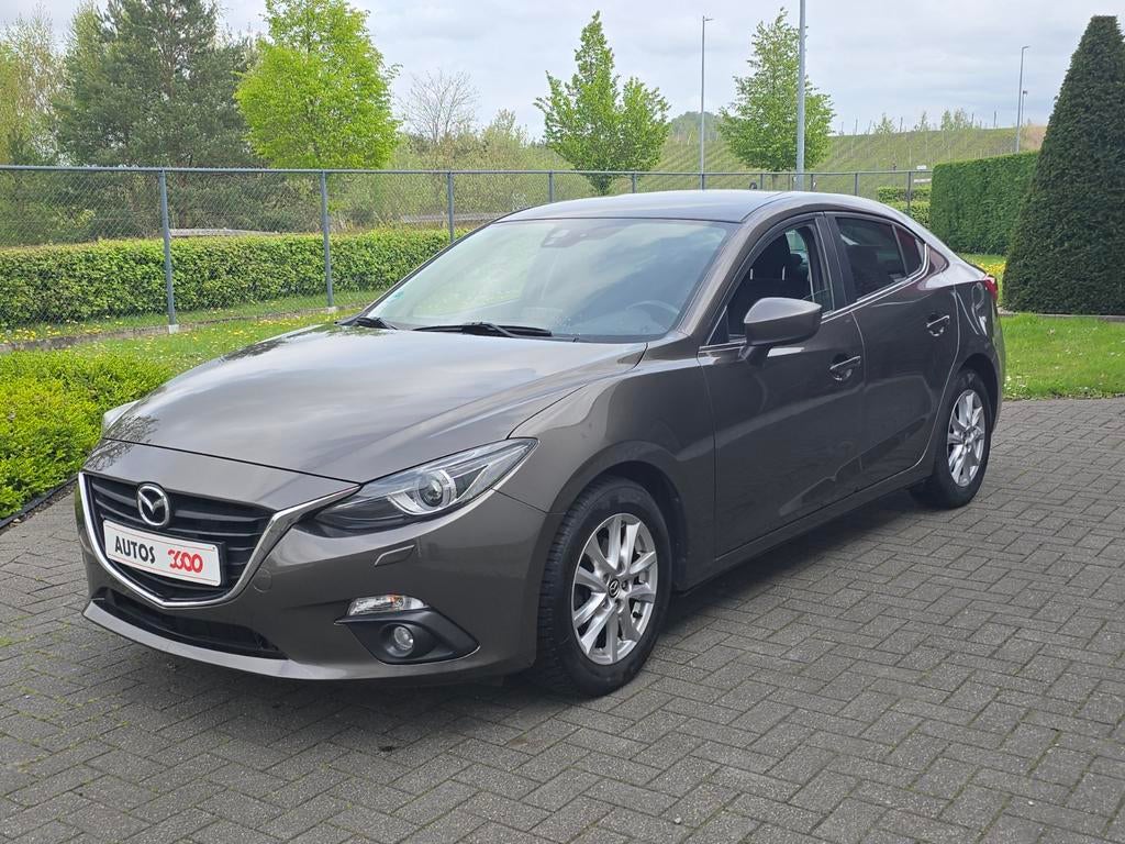 Mazda 3 benzine euro6b/airco/Navi/garantie en keuring, Auto's, Parkeersensor, Bedrijf, Handgeschakeld, Te koop