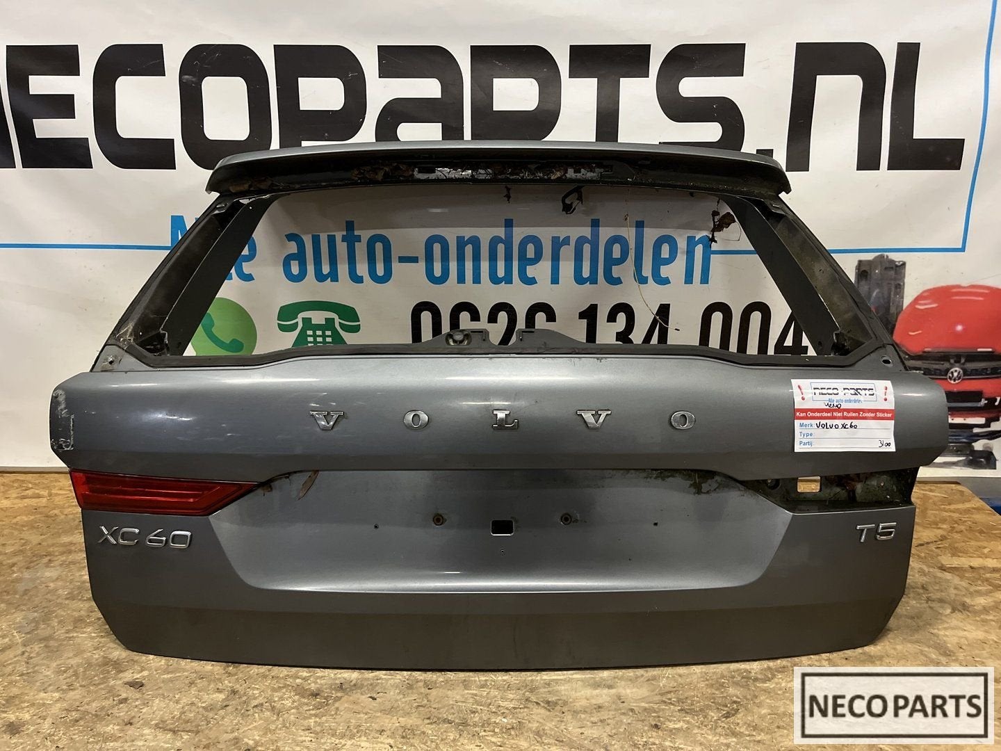 VOLVO XC60 ACHTERKLEP ACHTERDEUR ORIGINEEL, Gebruikt, -, -, Ophalen of Verzenden