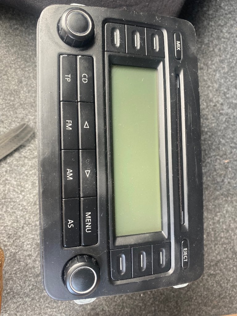 Auto radio golf 5 , original, Verzenden, Gebruikt, Volkswagen