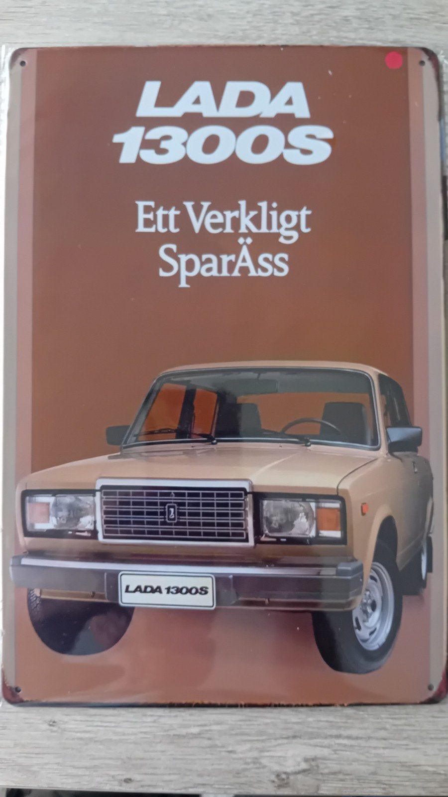 ASSIETTE LADA 1300S 20 SUR 30 CM, Enlèvement ou Envoi