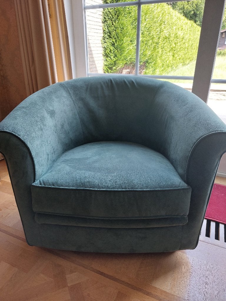 Gratis 4 Frighetto fauteuils en sofa, Huis en Inrichting, Fauteuils, Ophalen, Gebruikt, Stof