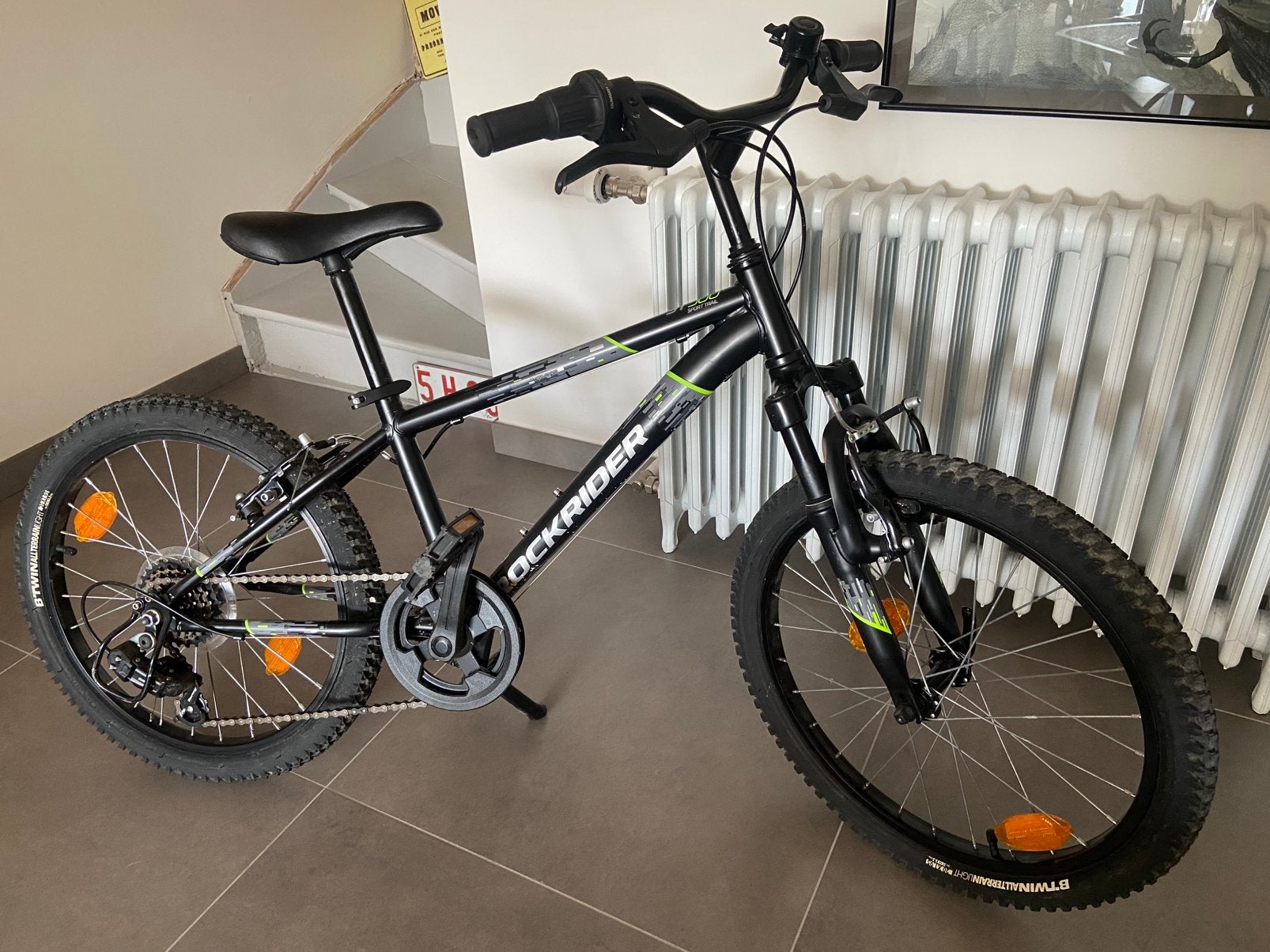 Vélo Décathlon Rockrider St 500 - 6–9 ans / 120–135 cm, Vélos & Vélomoteurs, Enlèvement, Utilisé, Frein sur jante, 20 pouces ou plus