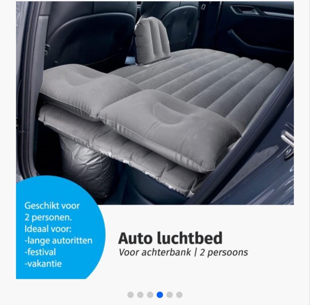 AUTOLUCHTBED, Caravans en Kamperen, Ophalen, Ingebouwde pomp, Zo goed als nieuw, 2-persoons